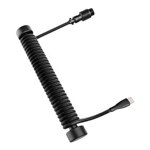 重力星球客制化航插线机械键盘数据线电竞桌搭必备铝合金简约type-c接口礼盒装