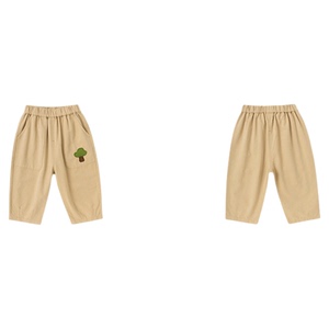 嘟嘟家纯棉宝宝休闲裤春款工装裤