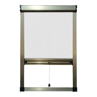 定制304不锈钢隐形伸缩卷帘式防蚊虫上下拉铝合金高清网防鼠纱窗