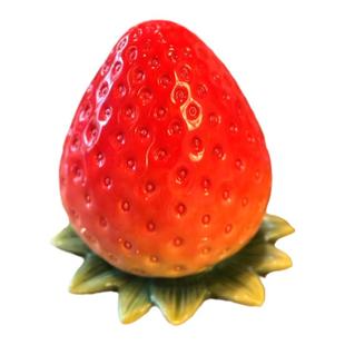 陶瓷牙签盒家用客厅中式牙签筒餐厅创意草莓礼品办公室个性