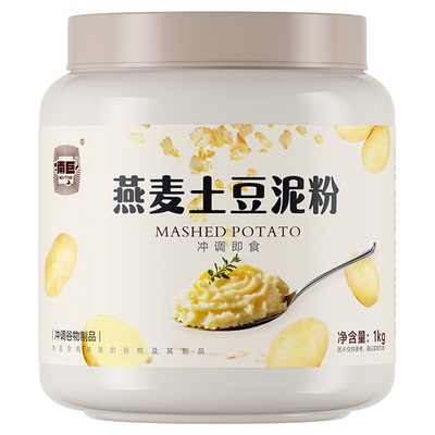 南巨燕麦土豆泥粉低脂控卡代餐