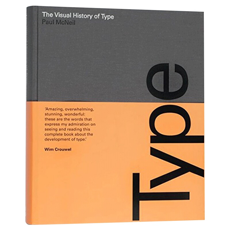 华研原版 字体视觉历史 英文原版 The Visual History of Type 艺术字体设计图书 英文版 进口英语书籍