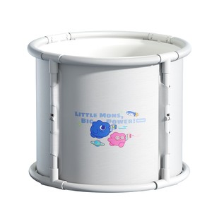 婴儿游泳桶家用折叠泡澡桶儿童洗澡桶宝宝游泳浴桶透明保温沐浴桶