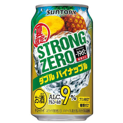 日本三得利strongzero无糖鸡尾酒