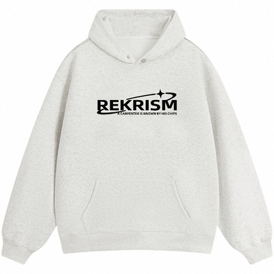 GKKRT重磅刺绣连帽卫衣