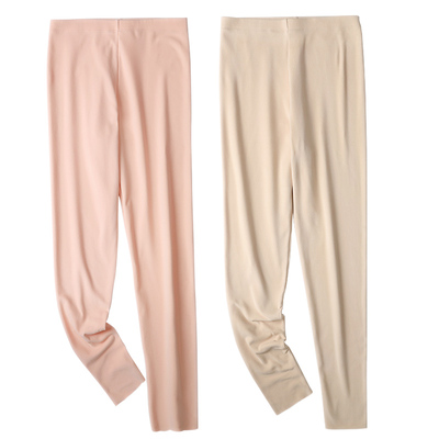 雅鹿德绒女士保暖裤打底内穿修身