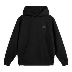 李宁卫衣男女款秋冬情侣装休闲百搭宽松帽衫保暖连帽加绒运动服