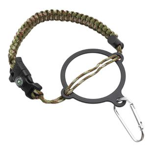 亚马逊跨境hydroflask杯绳太空壶拎绳多功能水壶扣手工编织提手绳