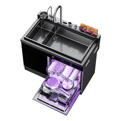 日本栖川集成水槽深槽防溅分层洗