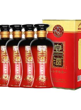 宣酒红宣40度醇厚425ml*4瓶