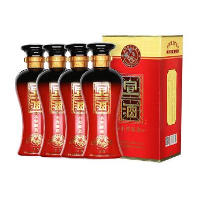 宣酒经典红宣整箱白酒