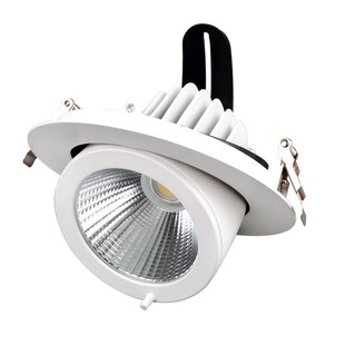 象鼻灯服装店专用led嵌入式防眩可调角度女装店铺商用高亮cob射灯