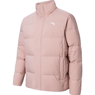 安踏雪壳羽绒服丨四防短款连帽羽绒外套男女同款秋冬保暖风衣棉服