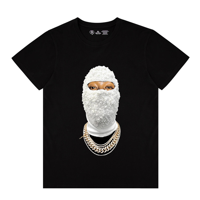 2pac潮牌联名Travis人像tupac短袖xxxtentacion嘻哈碧梨T恤男衣服