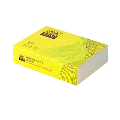 整箱批发竹浆本色实惠装餐纸巾