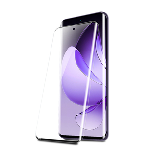 炫威适用oppoReno13Pro钢化膜Reno12/11手机膜oppo新款opporone10曲面曲屏rone9防窥膜6por全屏5保护4十3贴膜