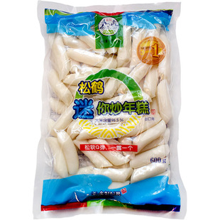 包邮韩国原装进口松鹤年糕条手指速食油炸韩式辣炒年糕火锅家用
