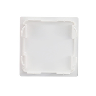 86型色内外盖线盒盖板暗盒保护盖接线盒盖板白板八角圆形灯头面板