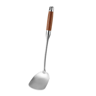 真316L不锈钢锅铲家用炒菜铲子厨具套装汤勺漏勺炒勺炒菜铲铁锅铲