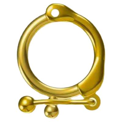 正品18K金女款桃心活扣百搭神器