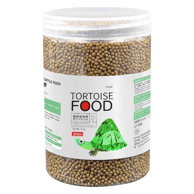 华畜2mm虾干鳄龟陆龟粮500g
