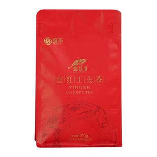 宜茶集团萧氏茶宜昌宜红工夫红茶湖北宜昌高山红茶茶叶袋装100g