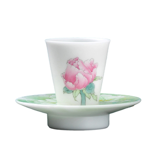 妙莲天香非遗传承人庄晓明《玉笑珠香》主人杯茶杯高档陶瓷茶具