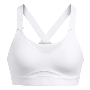 安德玛UA文胸女新款训练健身中度支撑Bra运动内衣1384112-101