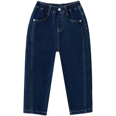 美特斯邦威童装男童加绒牛仔裤冬新款潮酷亲肤复古时尚保暖男