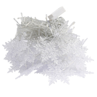 led圣诞节装饰灯节日彩灯圣诞树闪灯氛围串灯雪花窗帘灯Christmas