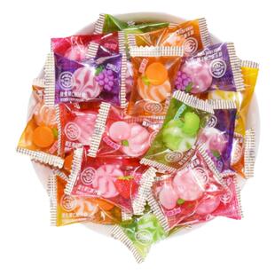 徐福记维生素C果汁硬糖多种水果口味小零食喜糖休闲糖果散装批发