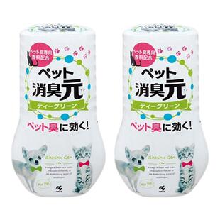 日本小林制药宠物空气清新剂厕所房间猫咪狗狗去味剂除臭剂400ml