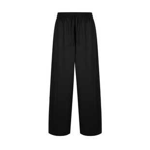 JNBY/江南布衣秋冬休闲直筒裤羊毛呢阔腿宽松通勤长裤5O0E12420