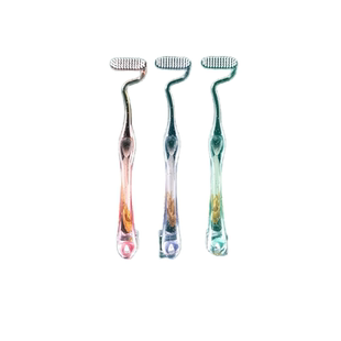 s型牙刷软毛家庭装家用竖刷成人异形牙龈舌苔牙缝高效清洁按摩刷