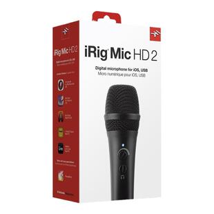 【日本直邮】IK多媒体IRIG麦克风HD 2个数字电容式麦克风话筒