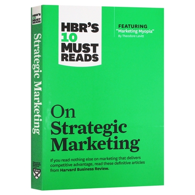 哈佛商业评论管理必读 市场策略 英文原版 HBR's 10 Must Reads on Strategic Marketing 战略营销 全英文版 进口原版英语书籍