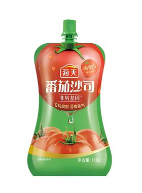 海天番茄沙司蘸酱510g/130g