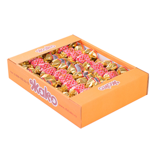 拉迈尔牌俄罗斯进口圆桶形樱桃酒味咖啡奶油夹心巧克力礼盒多口味