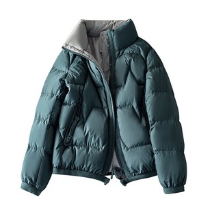 欧货轻薄羽绒服冬季保暖新款百搭时尚红色喜气短款鹅绒服外套女