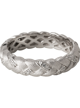 sutu女925银小众设计开口指环