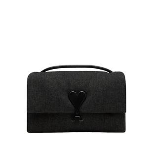 Ami Paris Voulez-Vous系列牛仔手袋 斜挎手提包