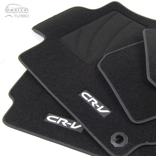 07-11/12-16/17-22年老款本田CRV专用脚垫三四五代6代新绒面地毯