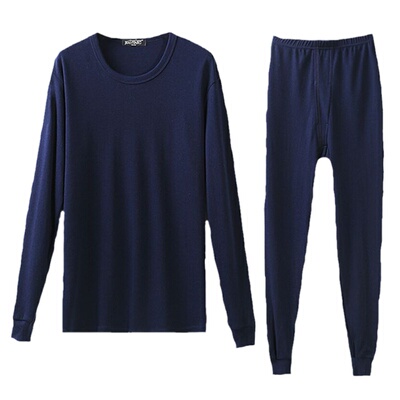 秋衣秋裤加肥加大码宽松保暖