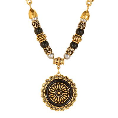 JosephWarner镀金合金中古项链