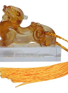 平安吉祥琉璃礼品可定制logo