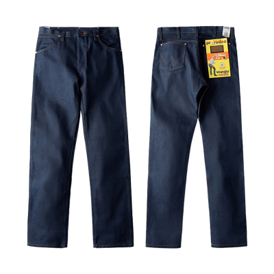 Wrangler13MWZ原色未脱浆牛仔裤