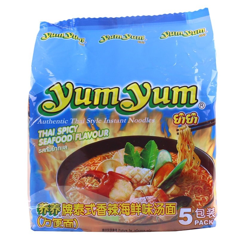 方便面养养牌yumyum泰式香辣350g