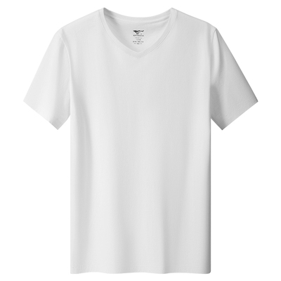 七匹狼男士短袖T恤纯棉打底上衣