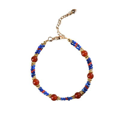 【普陀山正品】天然玛瑙招财手链