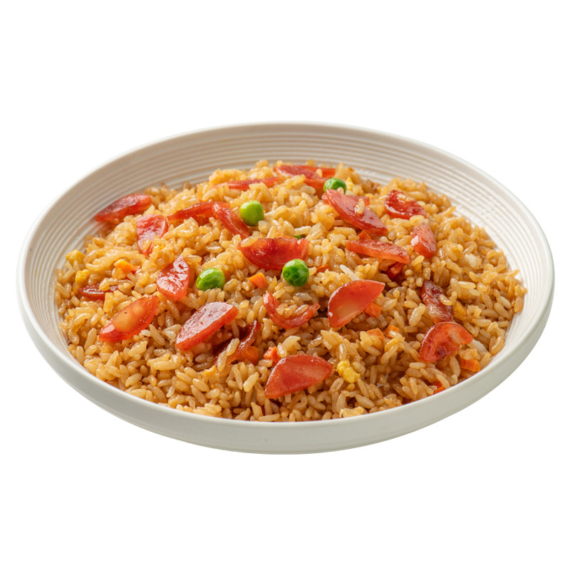 聚口福海鲜牛肉扬州蛋炒饭整箱预制菜加热即食料理包方便米饭商用
